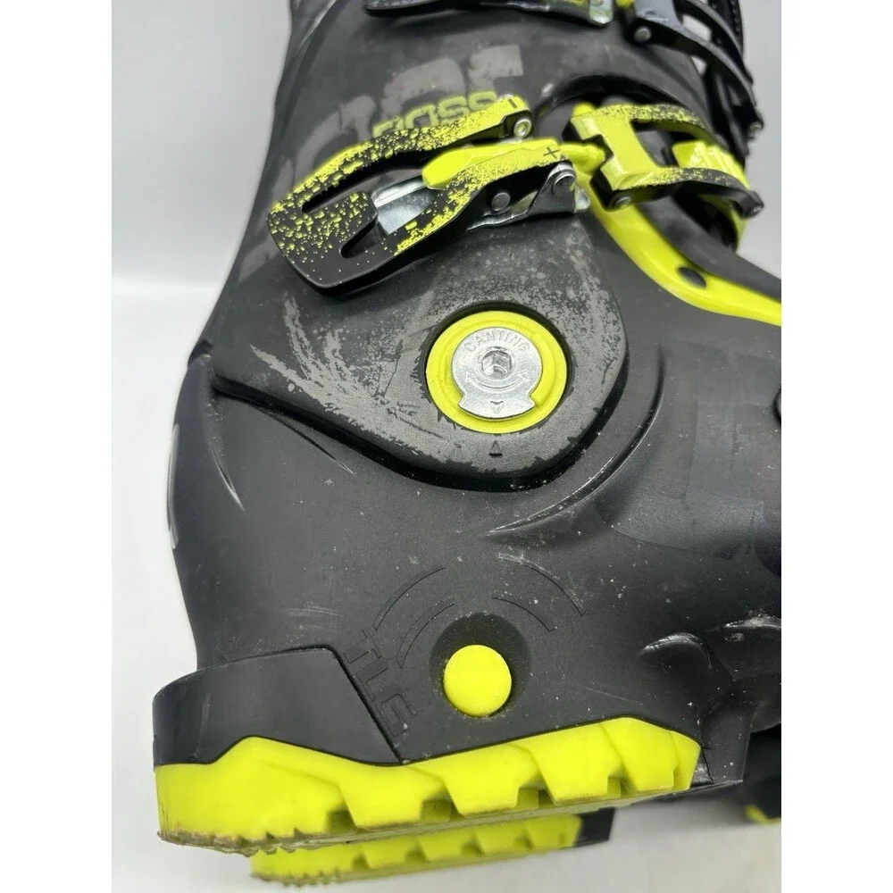 Dalbello Boss Ski Boots 25.5 / 298MM 7.5 Black Neon Green Snow Winter Sports
